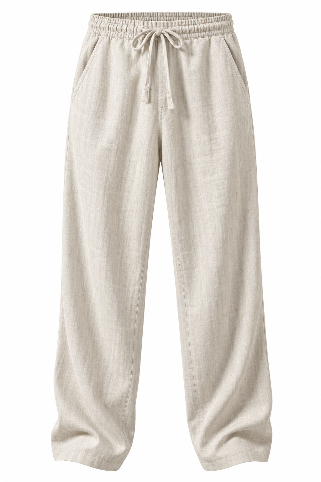 Orvane™ Men's Linen Trousers – Loose Fit Drawstring Summer Pants