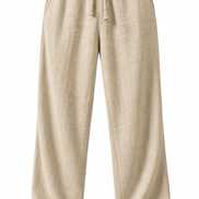 Orvane™ Men's Linen Trousers – Loose Fit Drawstring Summer Pants