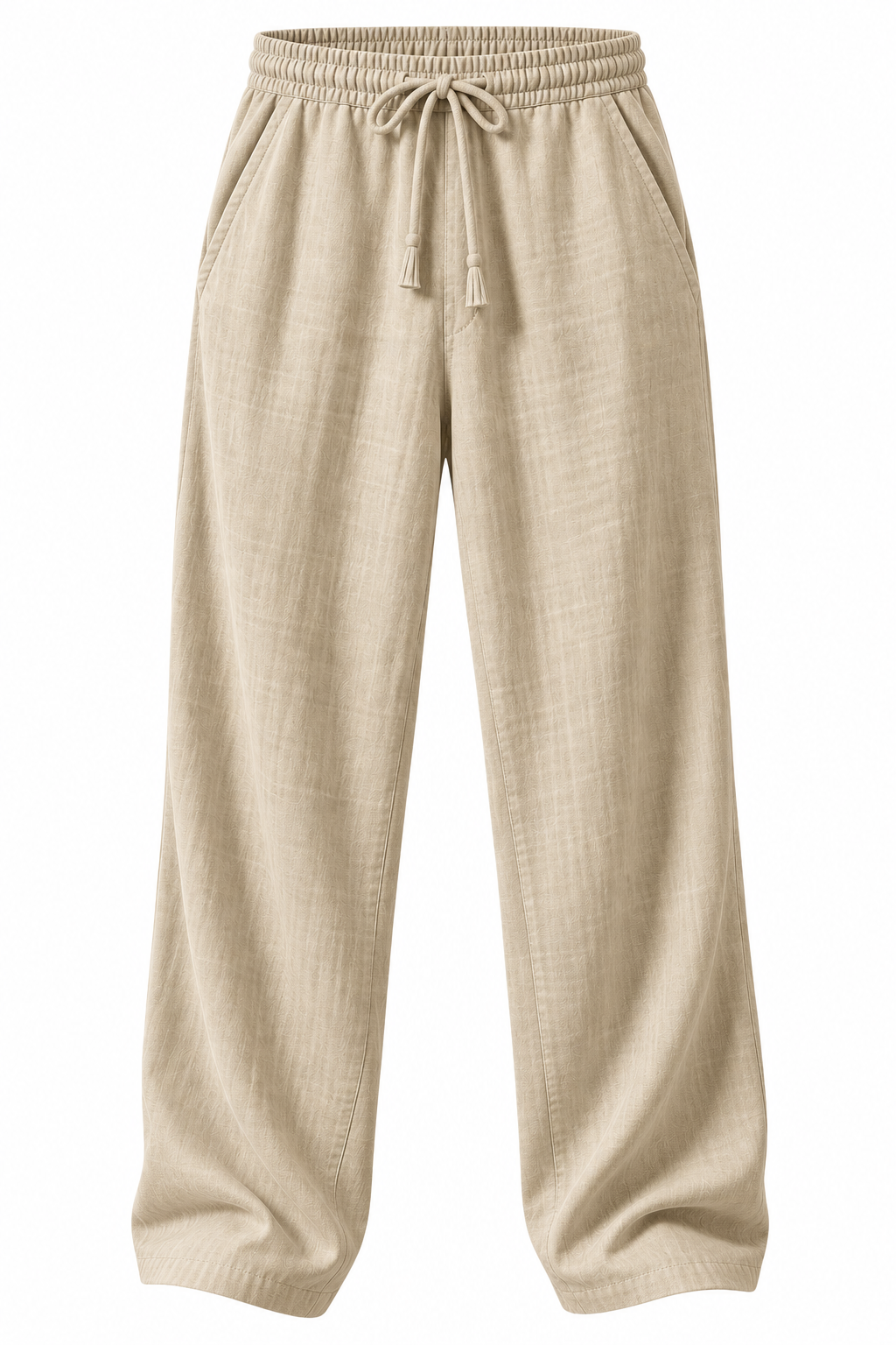Orvane™ Men's Linen Trousers – Loose Fit Drawstring Summer Pants