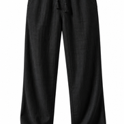Orvane™ Men's Linen Trousers – Loose Fit Drawstring Summer Pants
