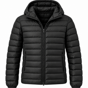 Orvane™ Men's Lightweight Down Jacket – Hooded Winter Puffer Coat