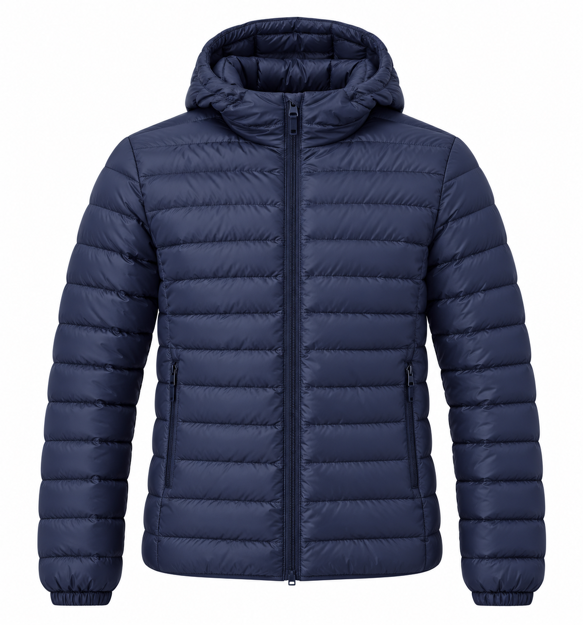 Orvane™ Men's Lightweight Down Jacket – Hooded Winter Puffer Coat