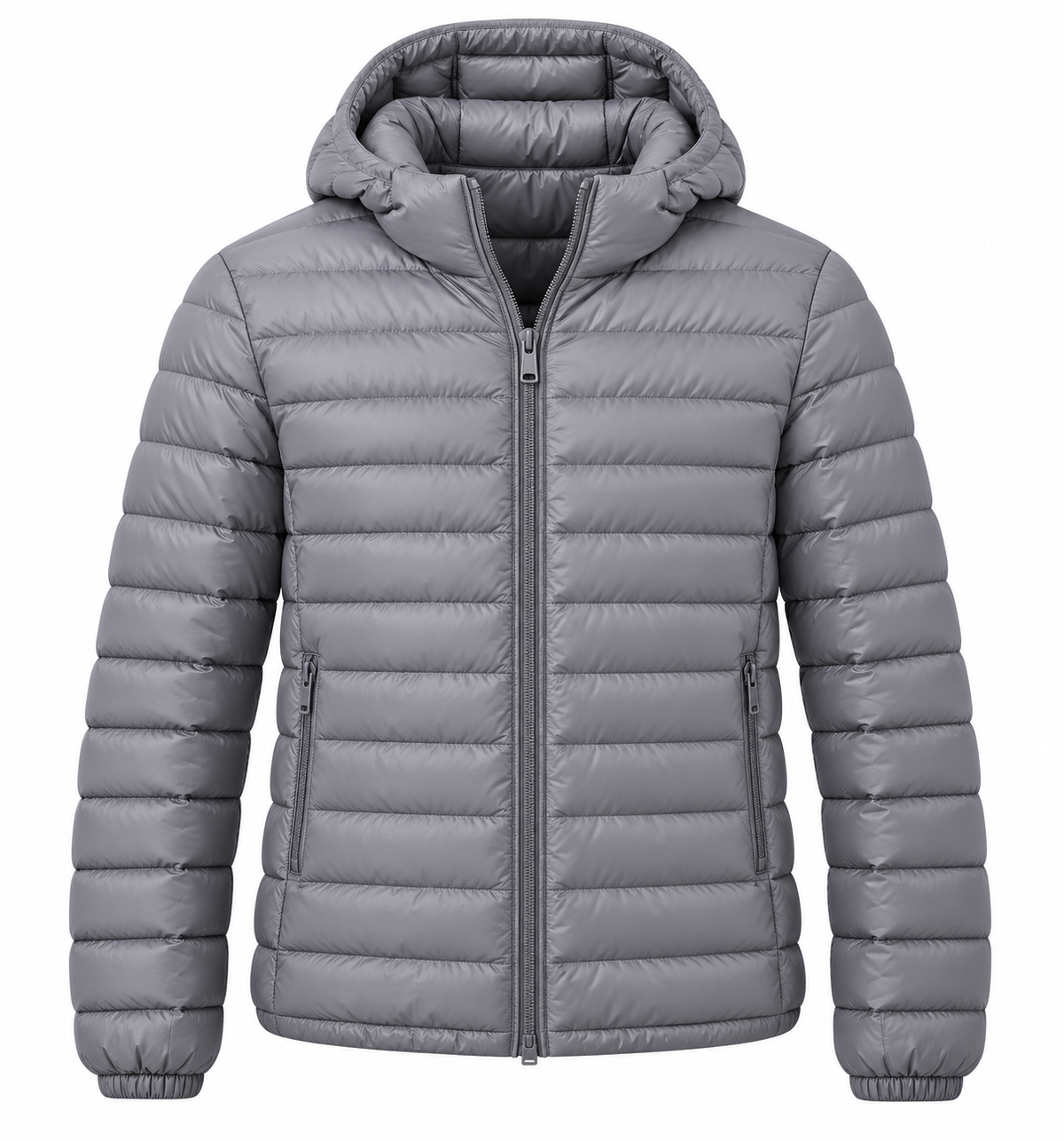 Orvane™ Men's Lightweight Down Jacket – Hooded Winter Puffer Coat