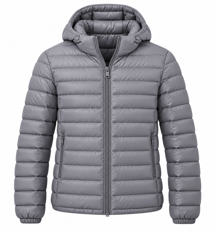 Orvane™ Men's Lightweight Down Jacket – Hooded Winter Puffer Coat