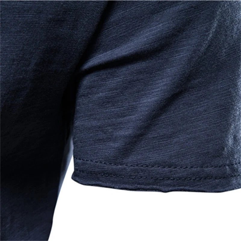 Orvane™ Men’s 100% Cotton T-Shirt – Classic Crew Neck Short Sleeve Casual Tee