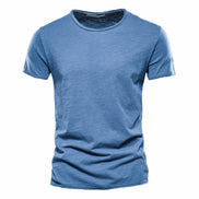 Orvane™ Men’s 100% Cotton T-Shirt – Classic Crew Neck Short Sleeve Casual Tee