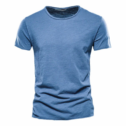 Orvane™ Men’s 100% Cotton T-Shirt – Classic Crew Neck Short Sleeve Casual Tee