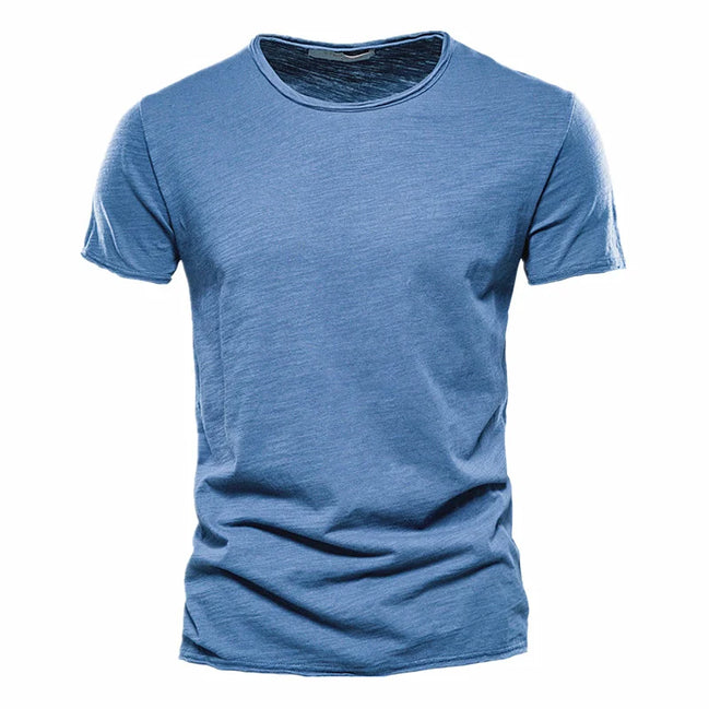 Orvane™ Men’s 100% Cotton T-Shirt – Classic Crew Neck Short Sleeve Casual Tee