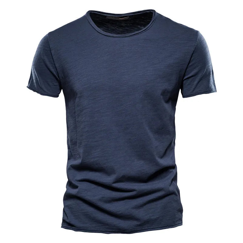 Orvane™ Men’s 100% Cotton T-Shirt – Classic Crew Neck Short Sleeve Casual Tee