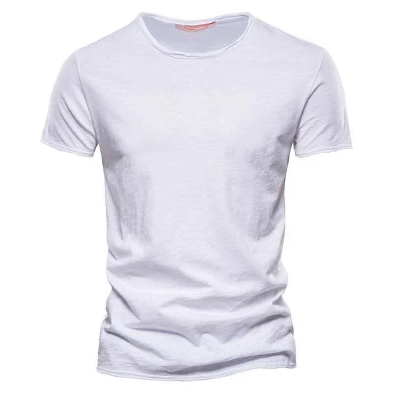 Orvane™ Men’s 100% Cotton T-Shirt – Classic Crew Neck Short Sleeve Casual Tee