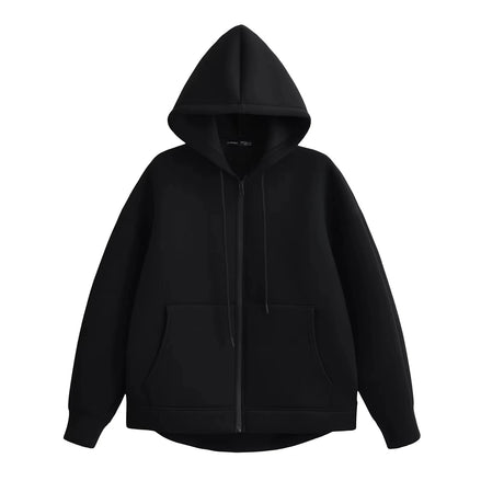 Orvane™ Women’s Oversized Zip-Up Hoodie – Casual Hooded Sweatshirt