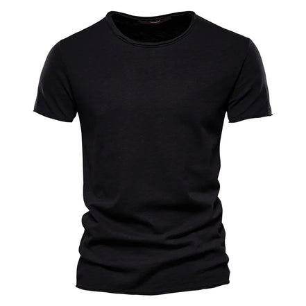 Orvane™ Men’s 100% Cotton T-Shirt – Classic Crew Neck Short Sleeve Casual Tee