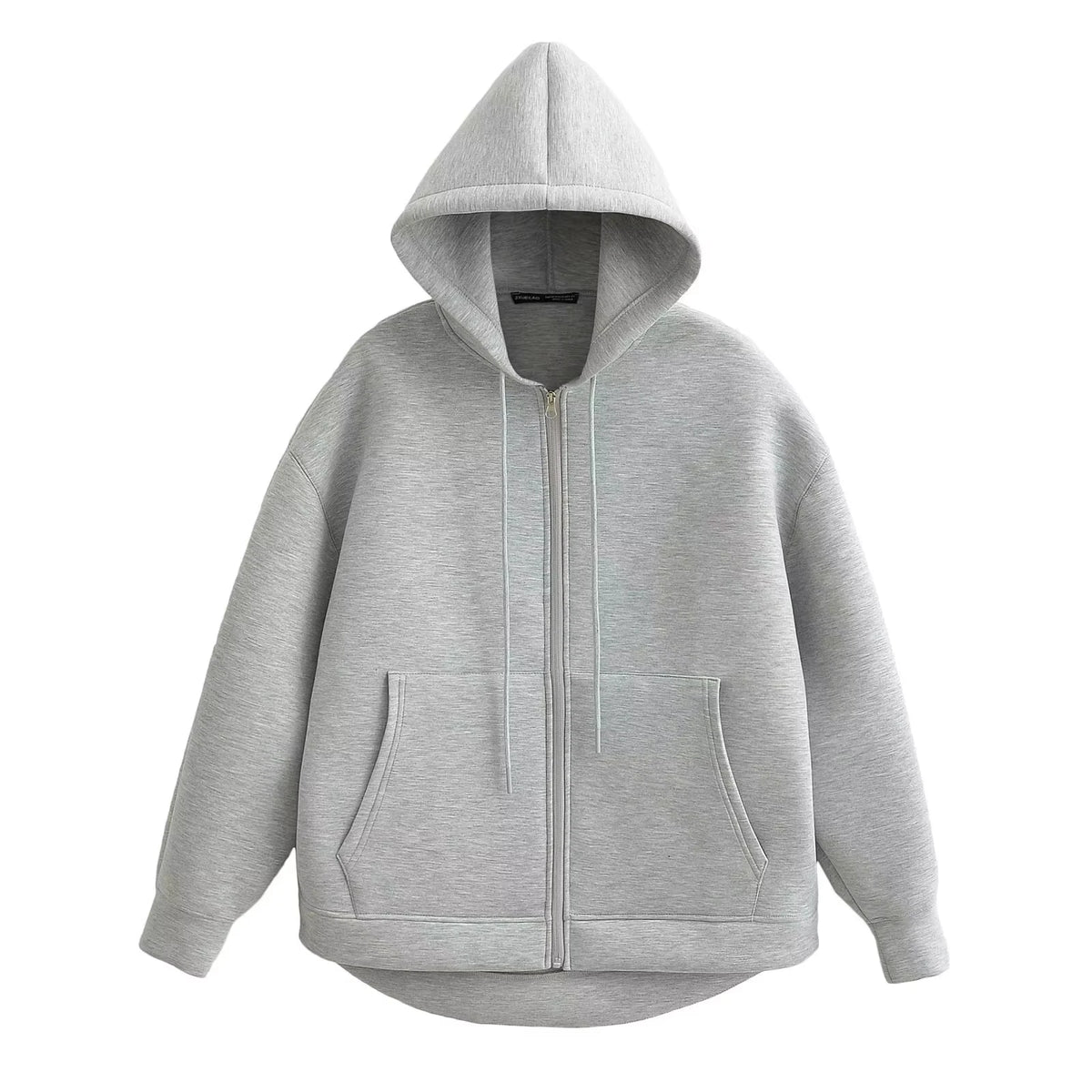 Orvane™ Women’s Oversized Zip-Up Hoodie – Casual Hooded Sweatshirt